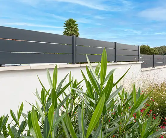 Cloture ajourée aluminium Maez Kostum