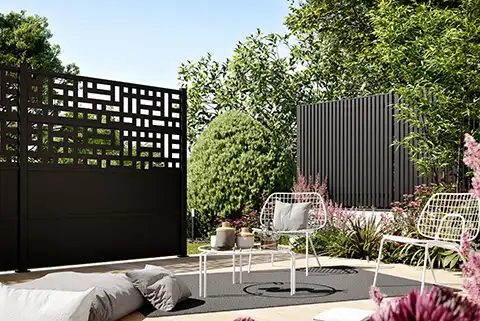 Claustra en aluminium Klaustra Kostum