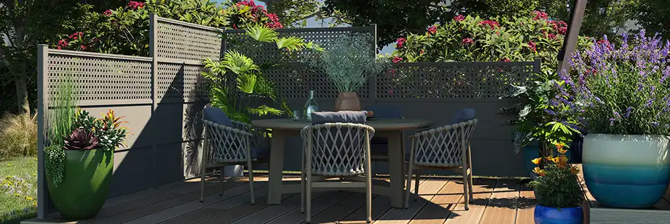 Claustra en aluminium Klaustra Kostum