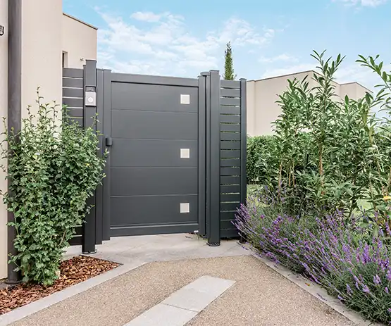 Portilon sur mesure en aluminium | Modèle Kub