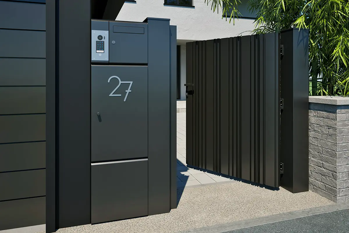 Buzón de paquetes conectado