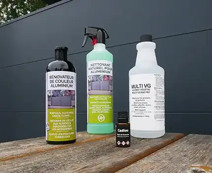 Productos de mantenimiento para aluminio