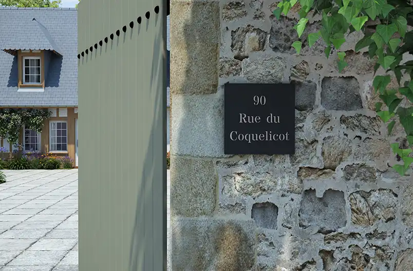 placas de entrada personalizables