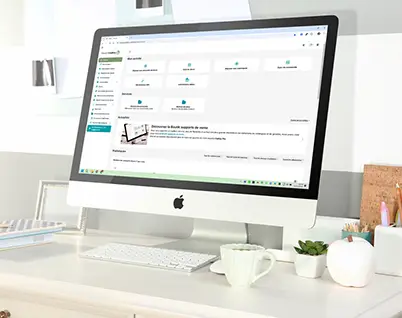 Acceder al área profesional